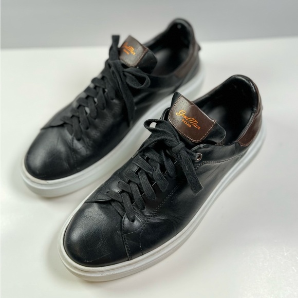 Good Man Brand Legend London Classic Leather Sneakers Size 9 - Picture 4 of 9